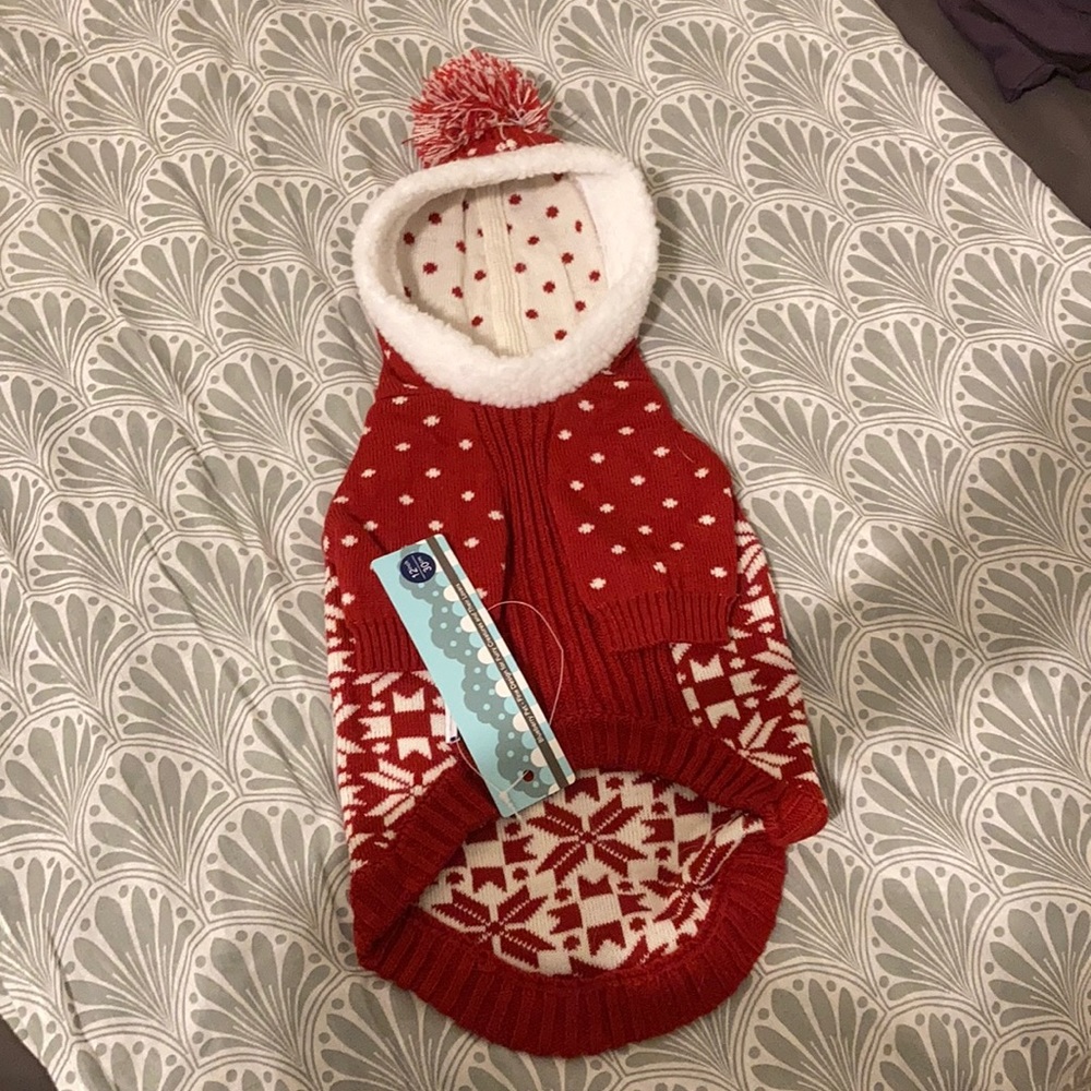 Small Dog holiday sweater